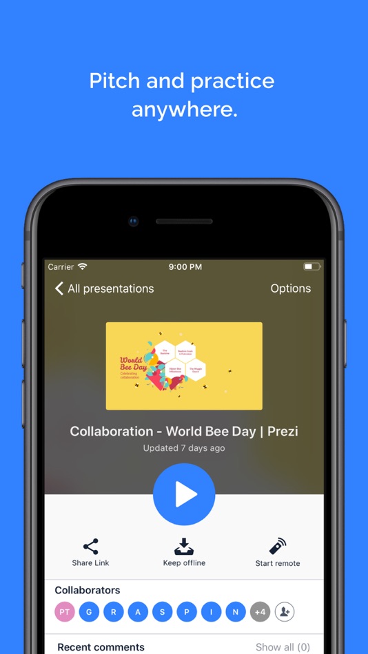 #3. Prezi Viewer (iOS) 由: Prezi Inc.