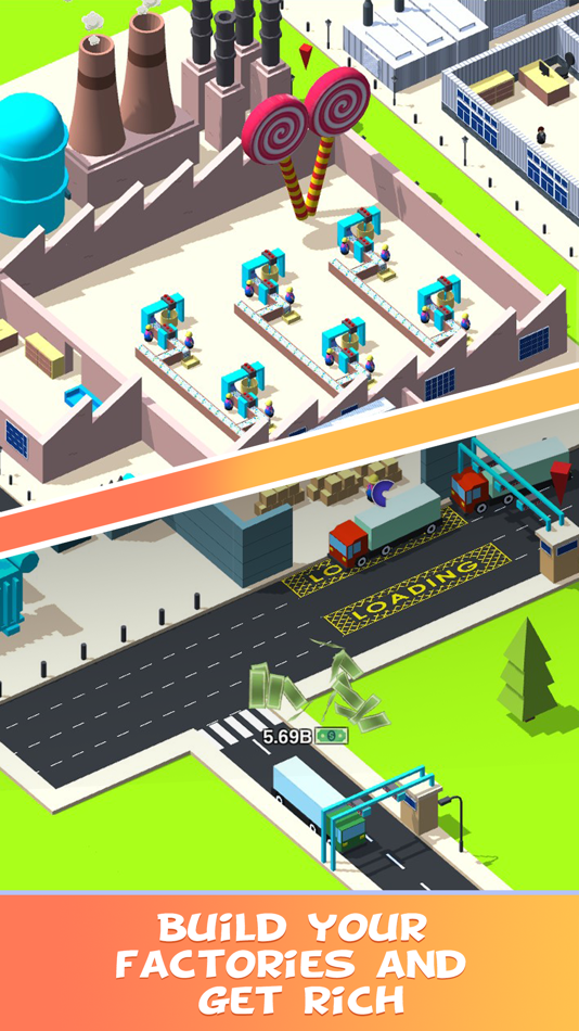 #2. Idle Factory Complex (iOS) By: Studd Technology Solutions