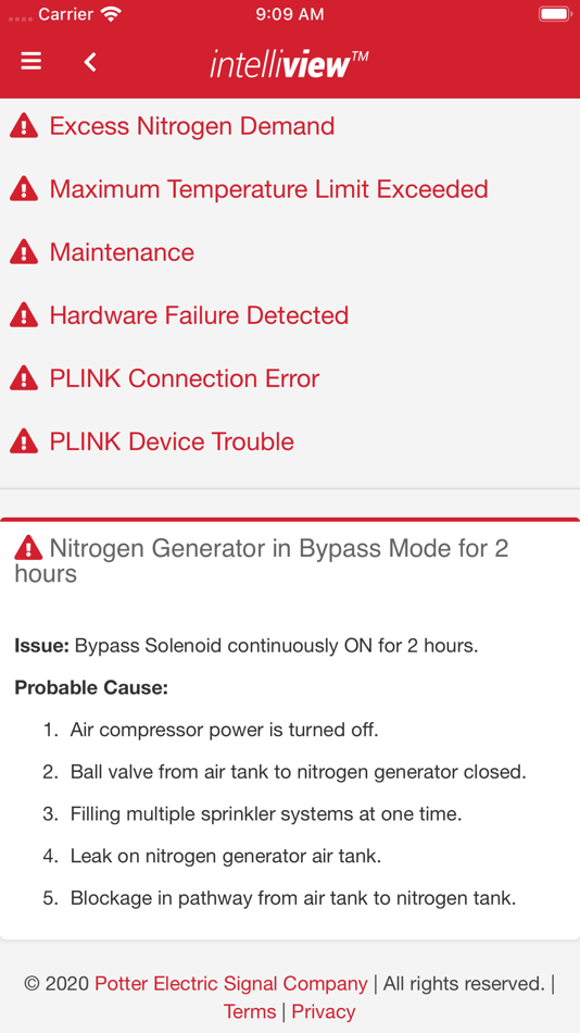 #6. Potter IntelliView® (iOS) De: Potter Electric Signal Company, LLC