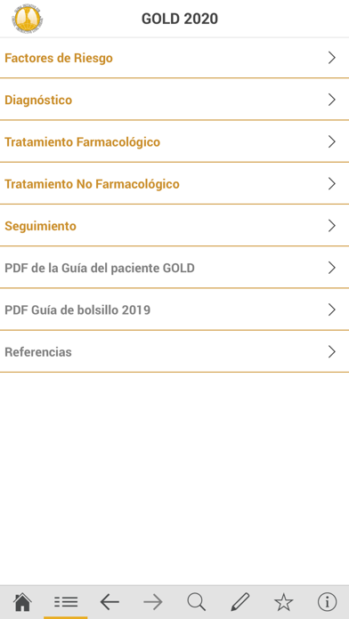 Screenshot #2 pour GOLD 2020 Guía de Bolsillo