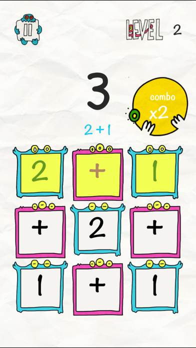 Screenshot #2 pour MathxCreature:Math Puzzle Game