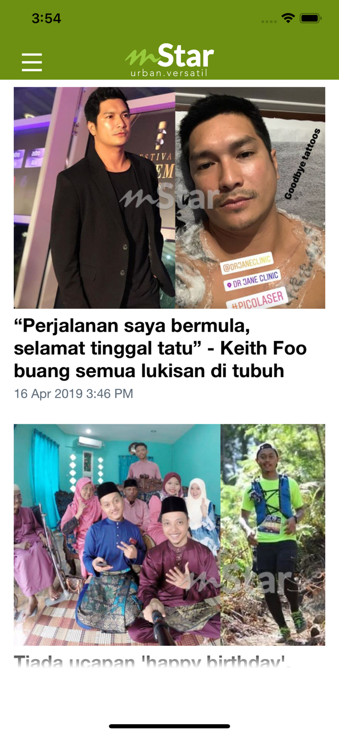 mStar  Hiburan and Gaya Hidup