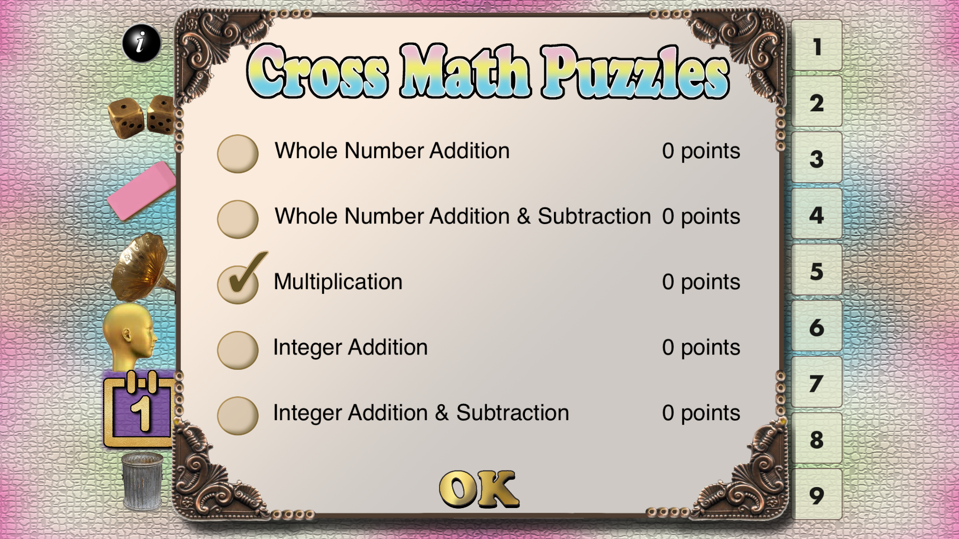 Cross Math Puzzles screenshot 19