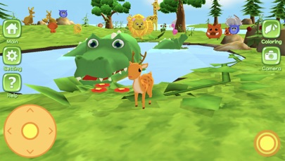 Animal Coloring 3D - AR Camera Screenshot