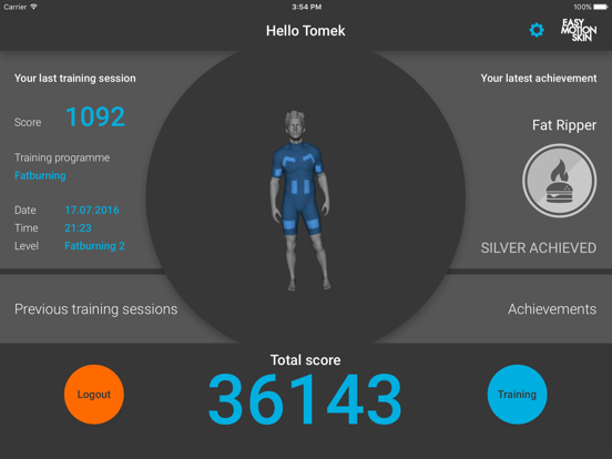 Screenshot #4 pour Easy Motion Skin