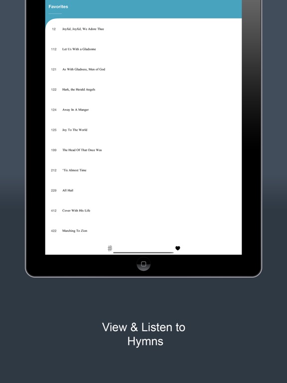 Twi Hymnal - SDA iPad screenshot 2 - Utilities app