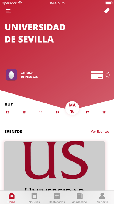 US - Universidad de Sevilla Screenshot