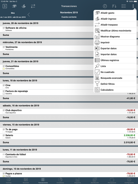 My Budget Book App Store preview screenshot 13