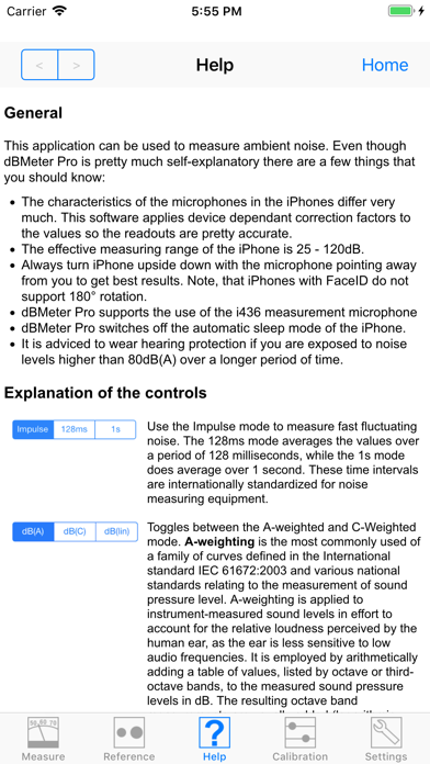 dBMeter Pro Screenshot