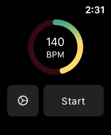Screenshot #1 pour Metronome Pocket