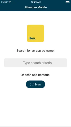 Attendee Mobile screenshot 1