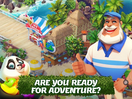 Tropical Forest: Match 3D Game iPad screenshot 10 - Games app