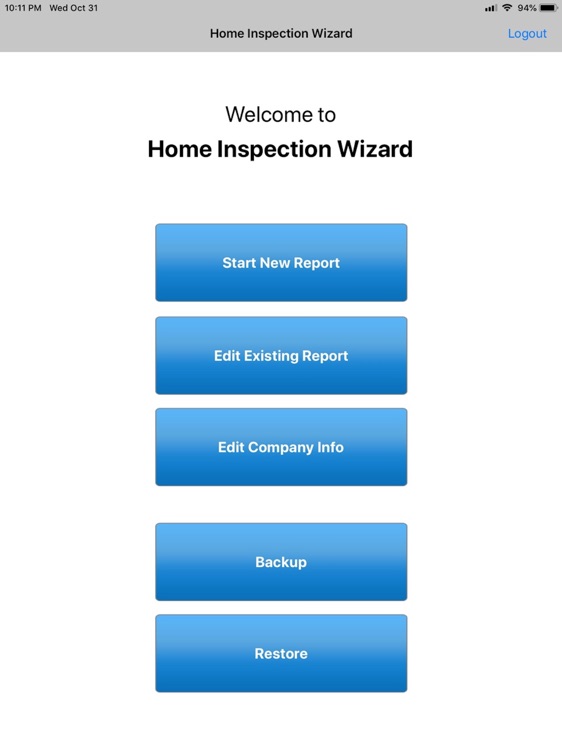 Home Inspection Wizard