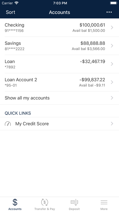 United Arkansas FCU Screenshot