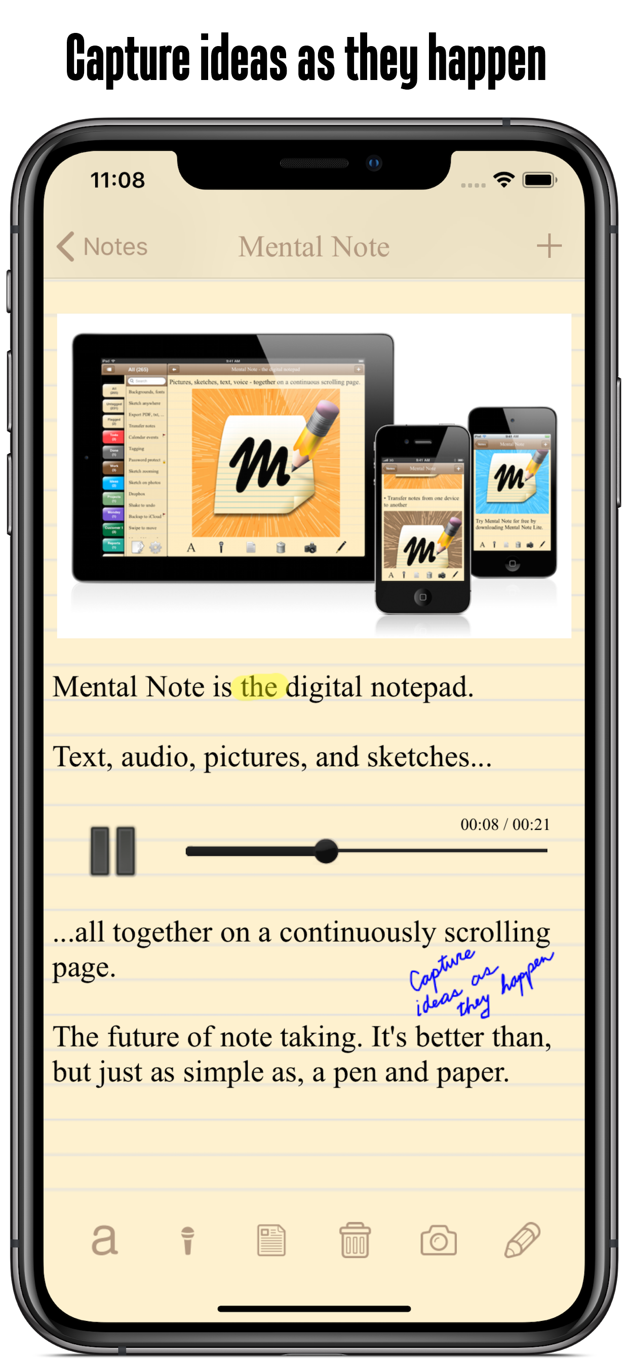 Mental Note Lite ๛