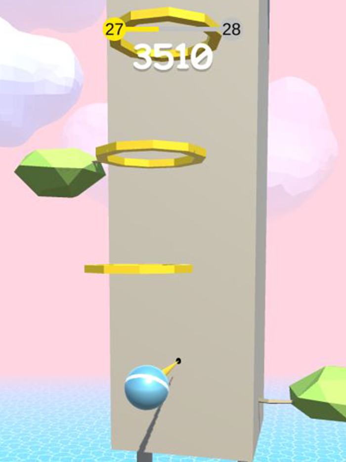 Push Balls 3D - Fun Hoops