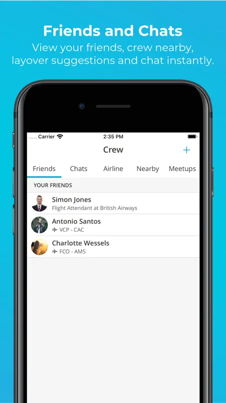 RosterBuster App de Aerolíneas screenshot 6 of 7