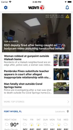 WSVN - 7 News Miami screenshot 1