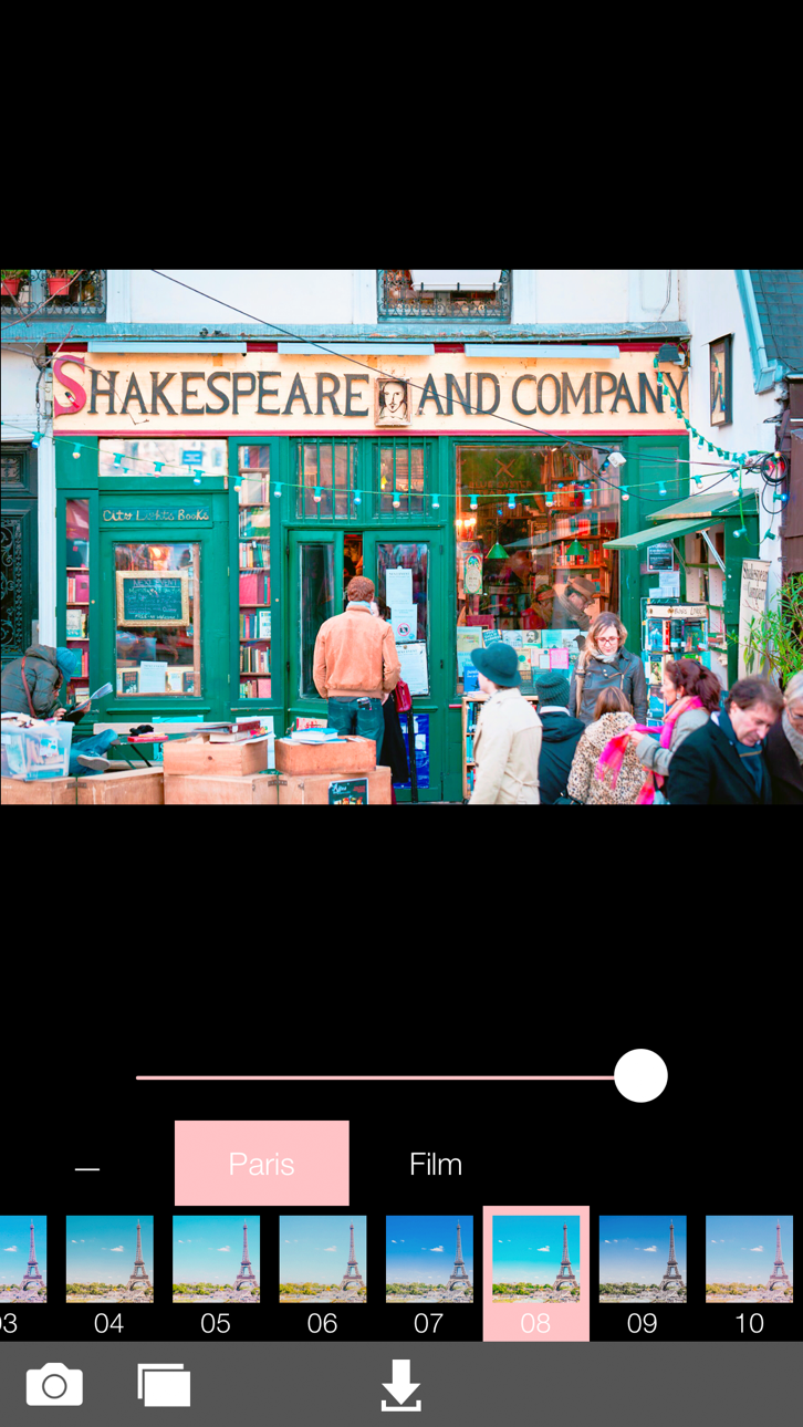 Analog Paris screenshot 3 - iOS app interface