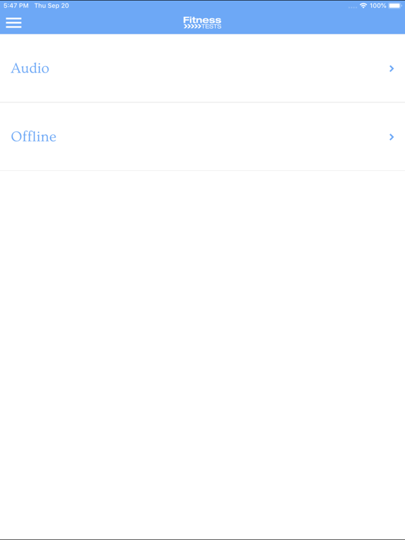 Screenshot #5 for Fitness Tests