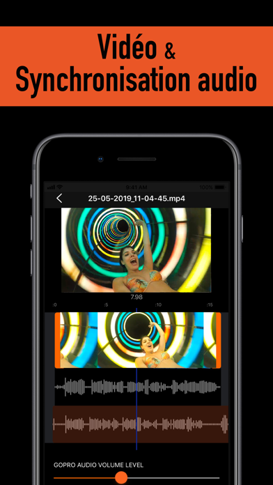 Screenshot #2 pour Myk - GoPro Video Edit App