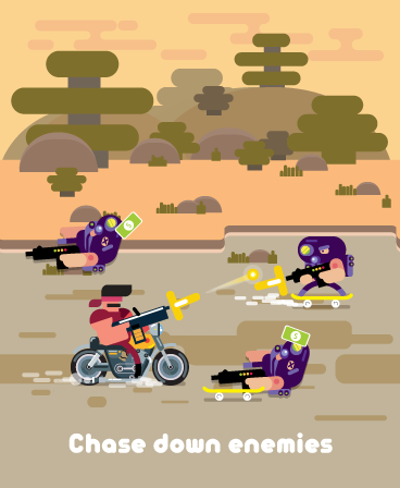 Gun Force PRO: shoot for watch