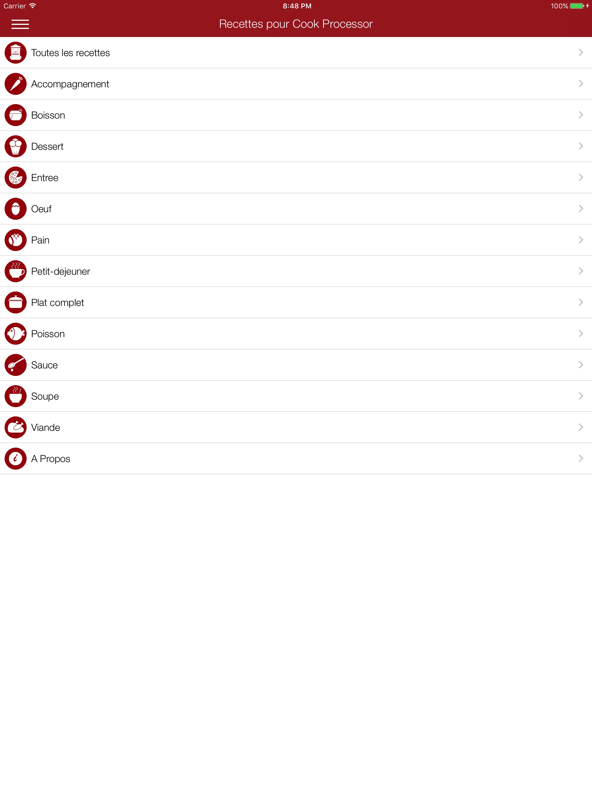 Recettes Cook screenshot 6