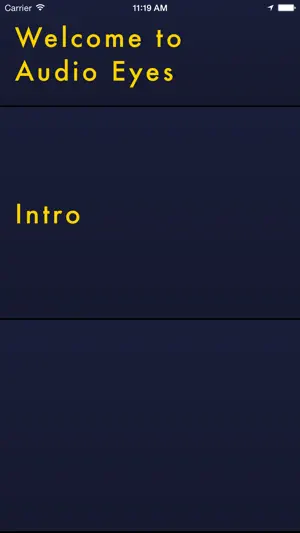 Audio Eyes screenshot 2