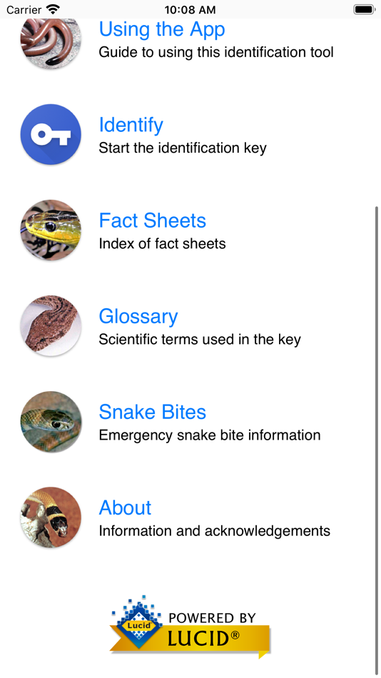 #2. Australian Snake ID (iOS) 由: LucidMobile