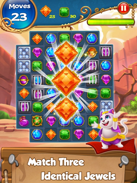 Screenshot #5 pour Jewel Magic - Match 3 Puzzle