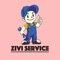 The “Zivi Service" application is used for the RO/Water Service offer you