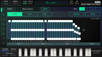 KORG iWAVESTATION screenshot1