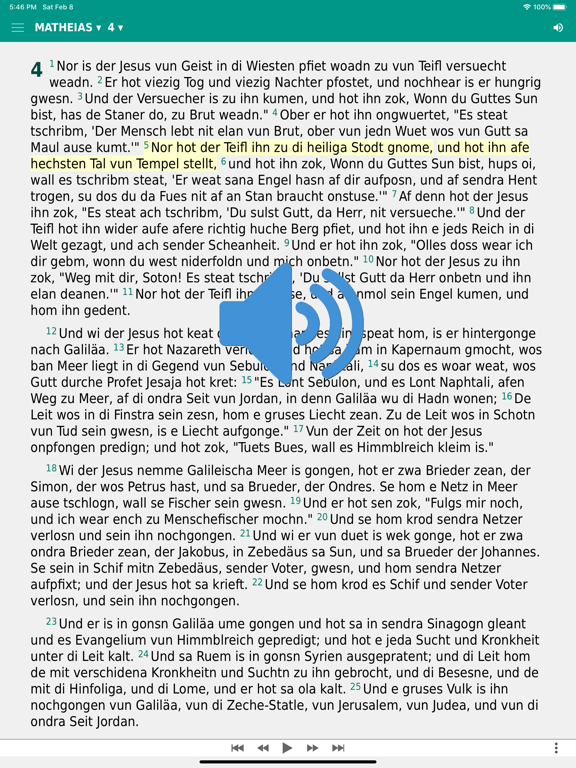 Screenshot #6 pour Hutterite Bible App