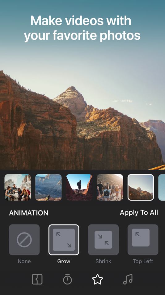 #2. Slideshow Music Video Maker (iOS) 作者: Appostrophe AB