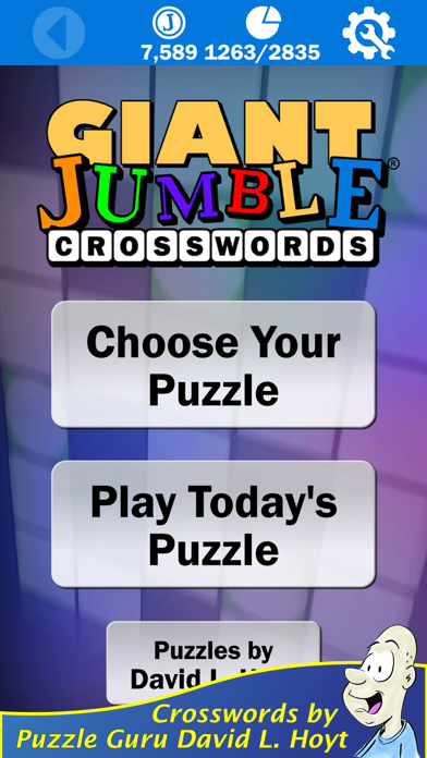 Giant Jumble Crosswords screenshot 1