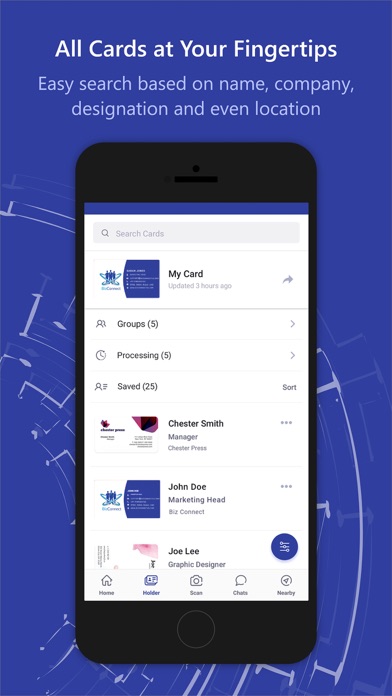 BizConnect Card Scanner Screenshot