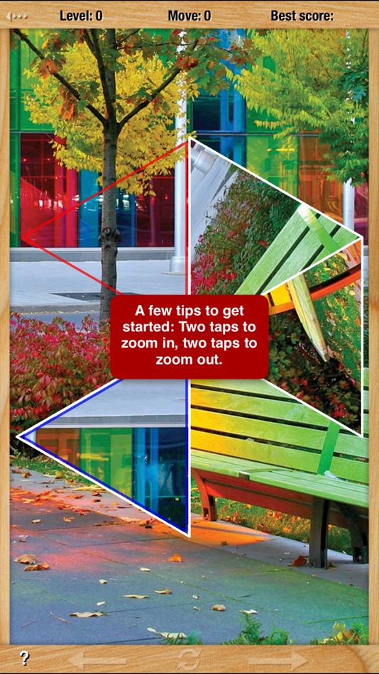 #1. puzzle Triangle Game (iOS) Podle: Sylvain Lambert