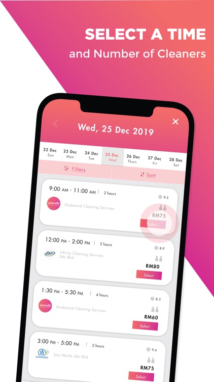 GrabMaid – Book Your Cleaner screenshot-5