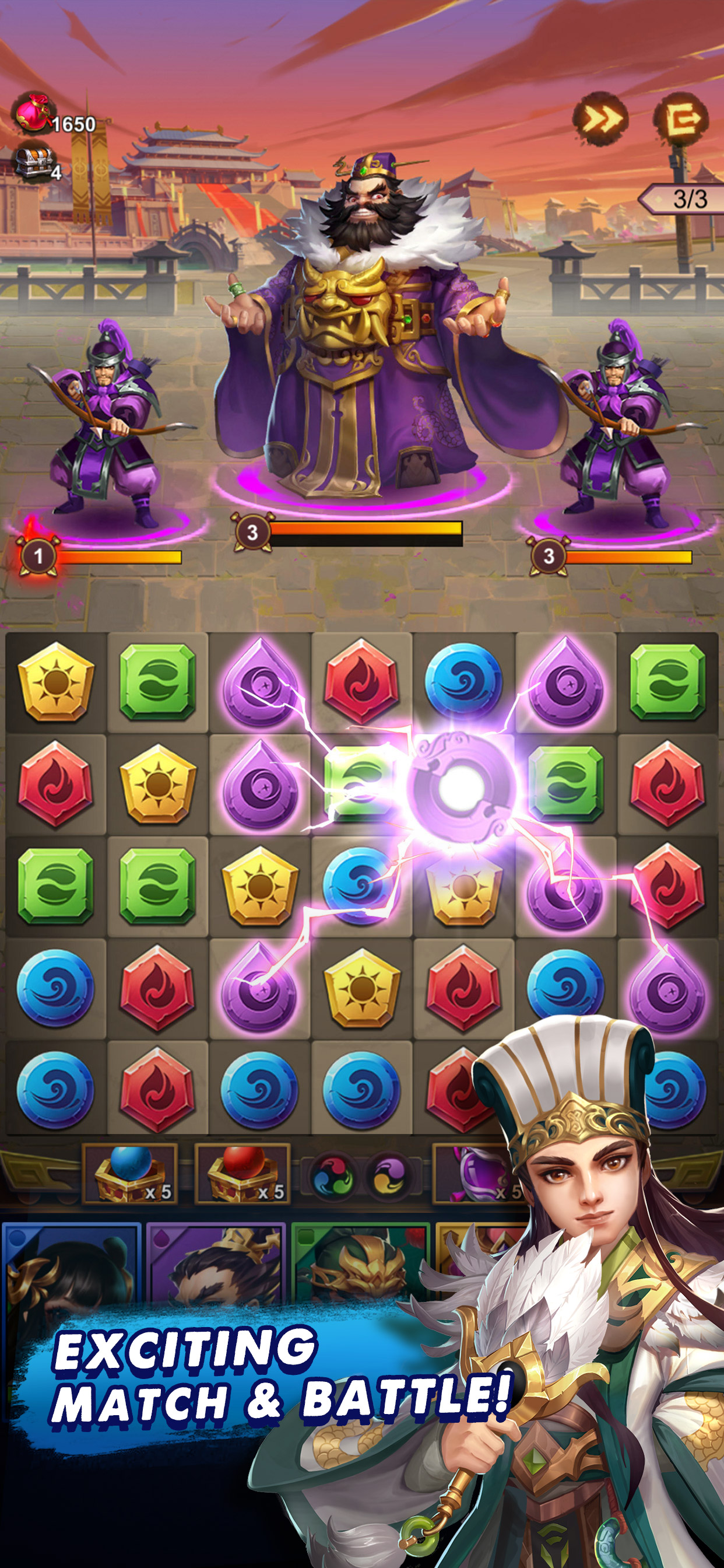 Three Kingdoms & Puzzles