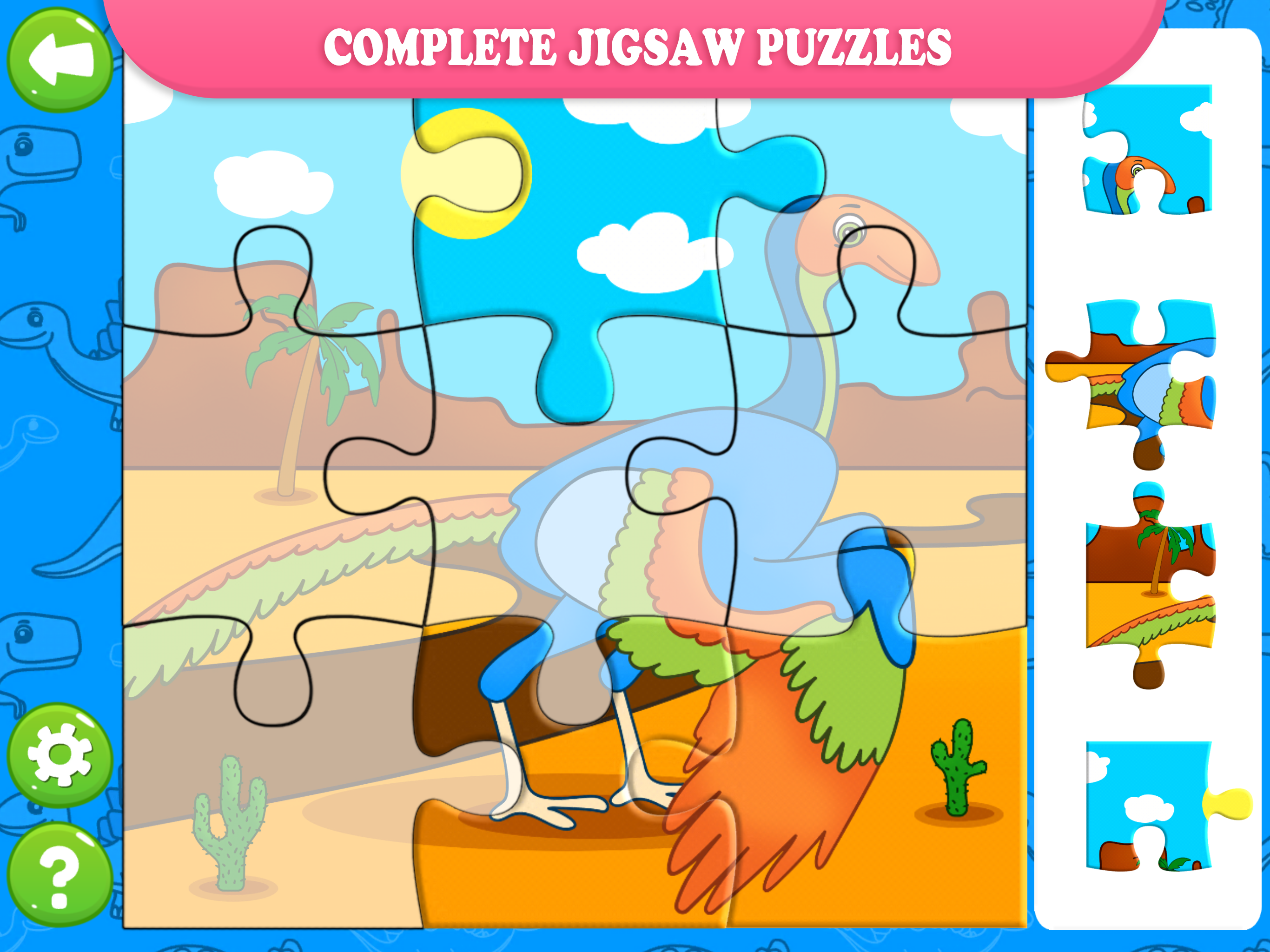 Dinosaur Puzzles for Kids