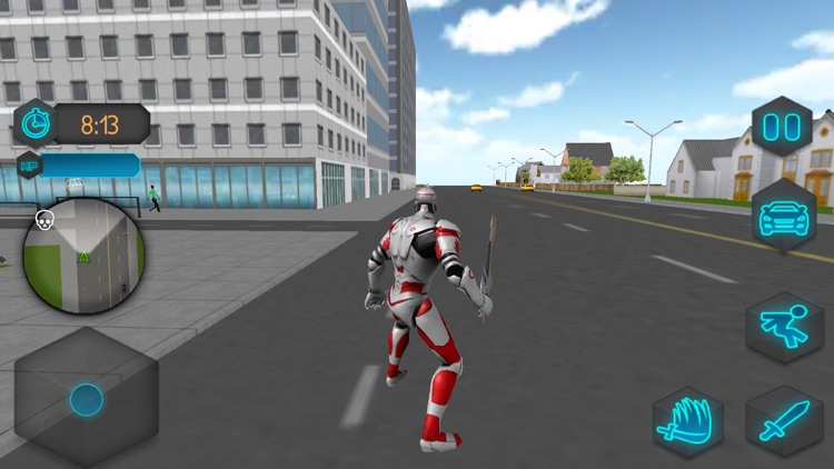 Ninja Robot Transform Mad War screenshot-5