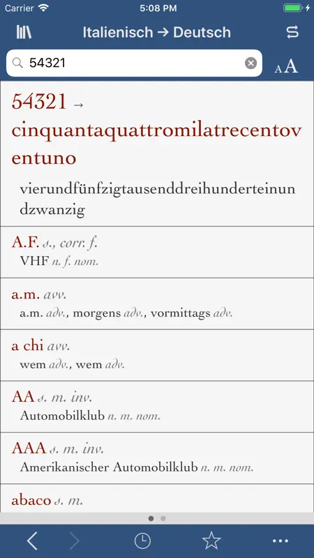 Ultra Deutsch-Italienisch screenshot 3 of 3
