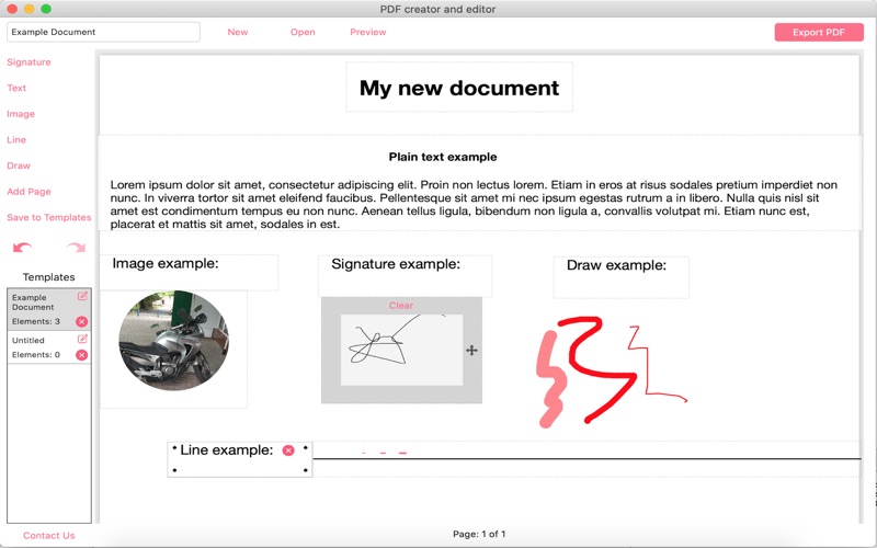 Screenshot #2 pour Créateur et éditeur de PDF