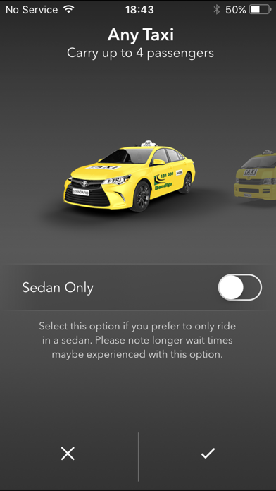 Bendigo Taxis Screenshot