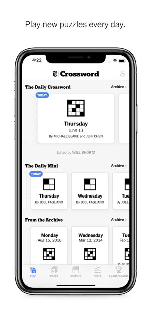 New York Times Crossword On The App Store