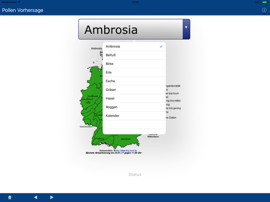 Screenshot #5 pour Pollen Vorhersage (DEU)