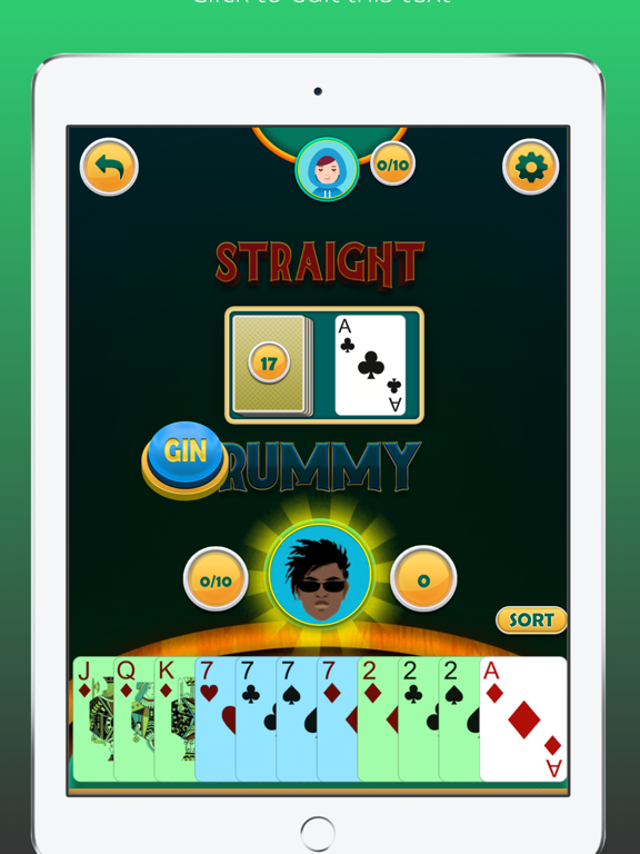 Screenshot #5 pour Gin Rummy Offline Card Game