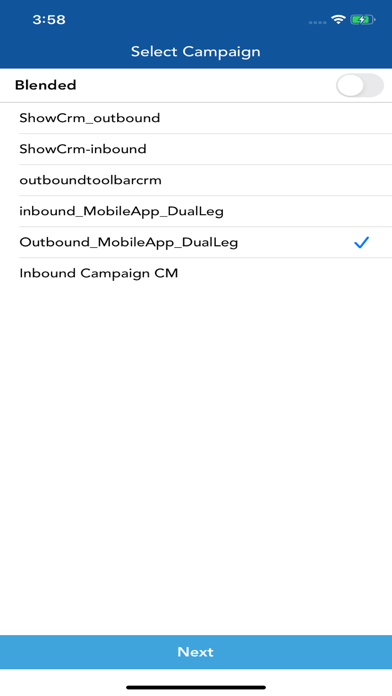Ameyo Voice Agent Screenshot