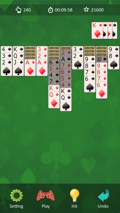 Solitaire ▻ Spider Funny screenshot 3