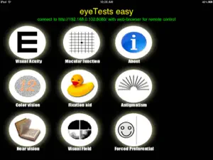 eyeTests Pro screenshot #1 for iPad